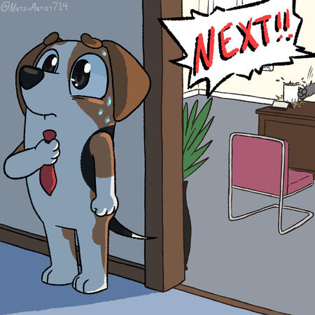 Scout&#39;s First Interview (ArtFight attack for waitbanana)