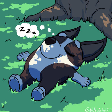 Cooper (ArtFight attack for stupid_cupid)