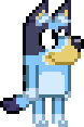 Idol Bluey Pixel Animation